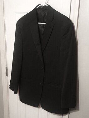 Haggar Men Dark Gray Suit Jacket Only  40R